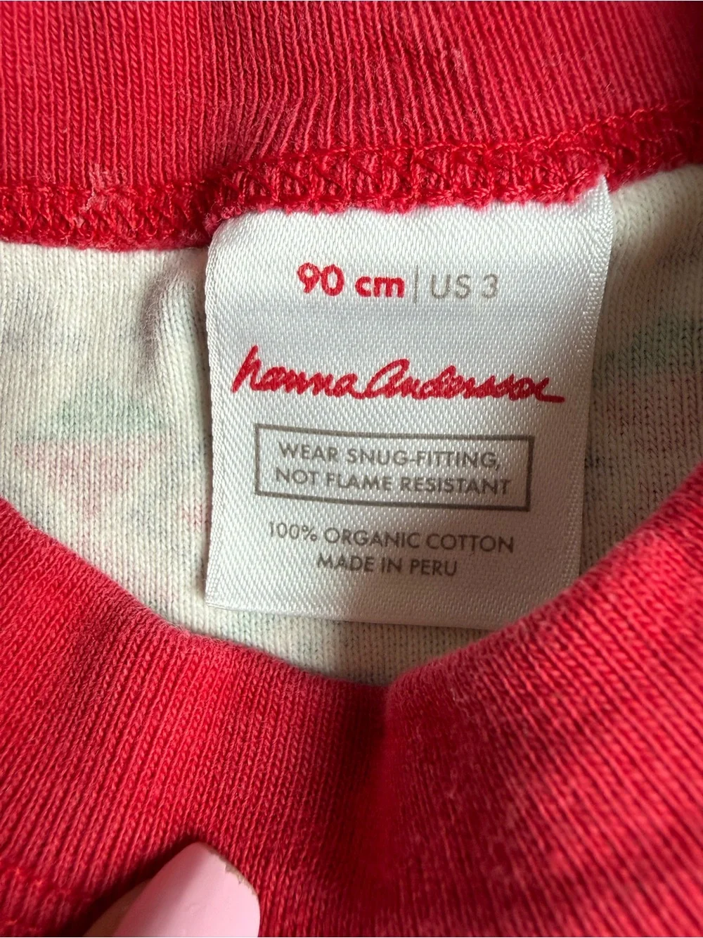 Hanna Andersson dear deer kids pajama - 3T